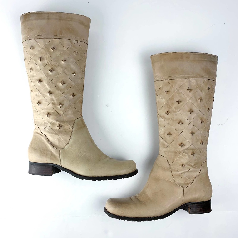 Joseph Griffin Leather Western Equestrian Boots 9